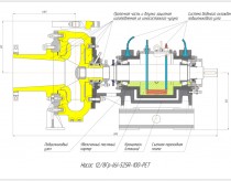 Схема насоса 12/8Гр-(6)-525R-100-РЕТ
