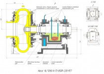 Схема насоса 14/12HG-II-(7)-850R-180-РЕТ